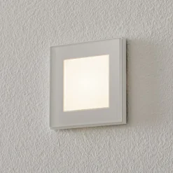BEGA Accenta veggmontering kantet ring hvit 315lm| Downlights
