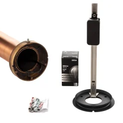 BEGA 84072K3 Kobber-asymmetrisk armatur for lysvei Outlet