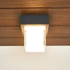 BEGA 22432K3 utendørs LED-vegglampe, grafitt 3000K| Kommersiell Utebelysning|Vegglamper Utendørs