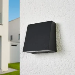 BEGA 22215K3 utendørs vegglampe, grafit 3000K, 9cm| Kommersiell Utebelysning