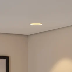 BEGA LED innfelt takspot Studio Line, hvit/messing, støpt aluminium Outlet