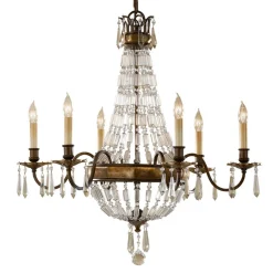 FEISS Bellini - lysekrone med antikk virkning| Lysekroner