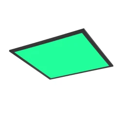 Reality Leuchten Beta LED-taklampe, lengde 44 cm, svart, RGBW, CTT| Butikkbelysning