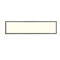 Reality Leuchten Beta LED-taklampe, lengde 119 cm, svart, RGBW, CCT| Butikkbelysning|Kontorbelysning