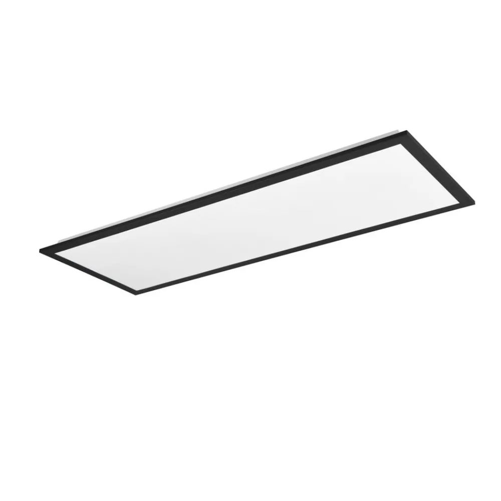 Reality Leuchten Beta LED-taklampe, lengde 80 cm, svart, RGBW, CCT| Kontorbelysning