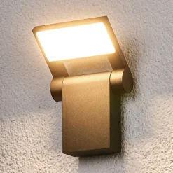 Lucande Bevegelig LED-utevegglampe Marius Clearance