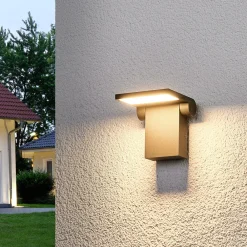 Lucande Bevegelig LED-utevegglampe Marius Clearance