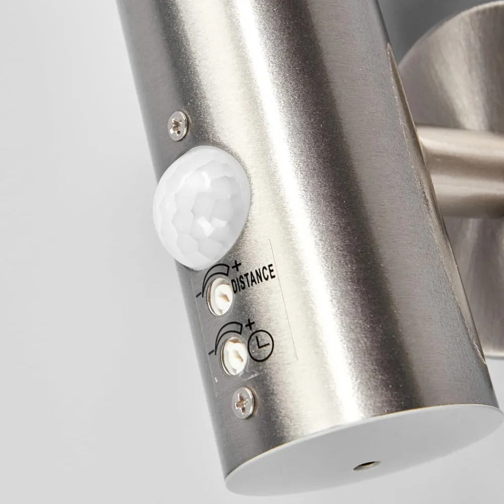 Lindby Bevegelsesmelder vegglampe Tiga til utebruk, LED| Vegglamper Med Sensor|Utebelysning Med Sensor