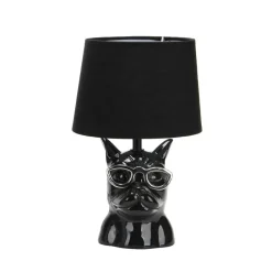 ONLI Biagio bordlampe, svart, keramikk, 29 cm høy, E14| Bordlamper