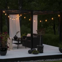 Konstsmide Christmas Biergarten lyslenke 20 lyskilder klar rav| Dekorasjonsbelysning