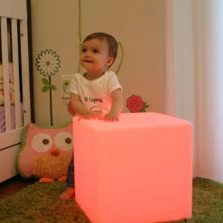 Smart&Green Big Cube - lysende kube - kan styres via app Discount