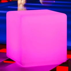 Smart&Green Big Cube - lysende kube - kan styres via app Discount