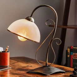 Luminex Bordlampe Antica i landlig stil, 1 lyskilde| Bordlamper