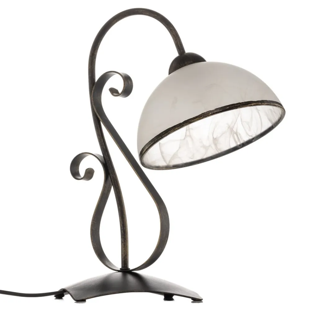 Luminex Bordlampe Antica i landlig stil, 1 lyskilde| Bordlamper