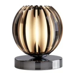 Searchlight Bordlampe Claw med berøringsfunksjon, skjerm røyk New