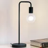 Trio Lighting Bordlampe Diallo uten skjerm matt svart| Bordlamper