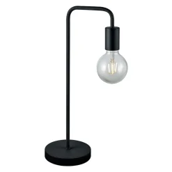 Trio Lighting Bordlampe Diallo uten skjerm matt svart| Bordlamper