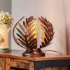 ONLI Bordlampe Felce som bregne i bronse, høyde 24 cm| Bordlamper