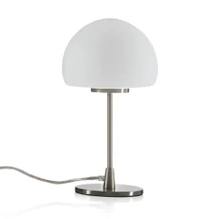 Fabas Luce Bordlampe Gaia Big med berøringsfunksjon, hvit Online