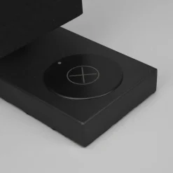 Reality Leuchten Bordlampe Haley med ladestasjon, svart