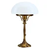 Berliner Messinglampen Bordlampe Katharina med klassisk utseende