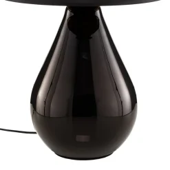 TK Lighting Bordlampe Lacrima, svart/gull| Bordlamper