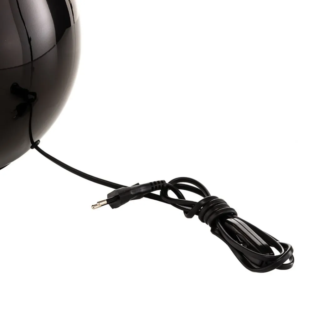 TK Lighting Bordlampe Lacrima, svart/gull| Bordlamper