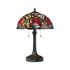 QUOIZEL Bordlampe Larissa i Tiffany-stil Sale