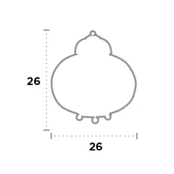 Searchlight Bordlampe Maroccan Fretwork i blank nikkel Outlet