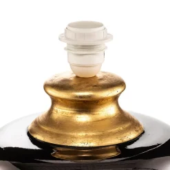 ONLI Bordlampe Mozart i speilgrå/gull| Bordlamper