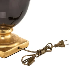 ONLI Bordlampe Mozart i speilgrå/gull| Bordlamper