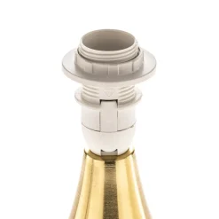 ONLI Bordlampe Ottone med tekstilskjerm, messing| Bordlamper