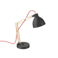 Lamkur Bordlampe Skansen, justerbar, svart Hot