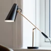 Northern Bordlampen Birdy i retrodesign i svart/messing Online