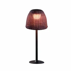 Bover LED-sokkellampe Atticus, høyde 50 cm, grafittbrun/brun Clearance