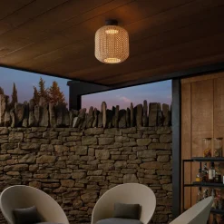 Bover Nans PF/31 LED utendørs taklampe, brun| Taklamper Utendørs