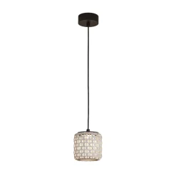 Bover Nans S/16 LED utendørs pendellampe, beige