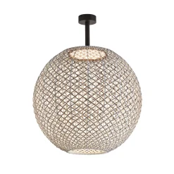 Bover Nans Sphere PF/80 LED utendørs taklampe brun Online