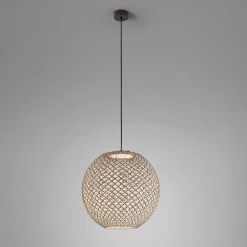 Bover Nans Sphere S/60 LED utendørs pendellampe brun| Pendellamper Utendørs