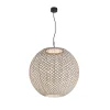 Bover Nans Sphere S/80 LED utendørs pendellampe brun