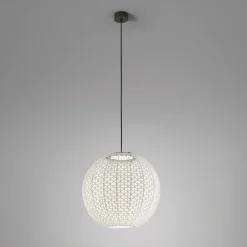 Bover Nans Sphere S/60 LED utendørs pendellampe beige| Pendellamper Utendørs
