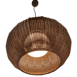 Bover utendørs pendellampe Garota, grafittbrun/brun Ø 72 cm| Pendellamper Utendørs