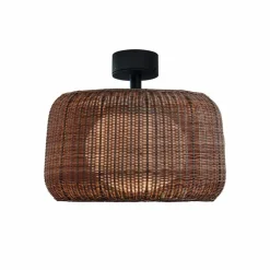 Bover utendørs taklampe Fora, grafittbrun/brun, Ø 50 cm Clearance