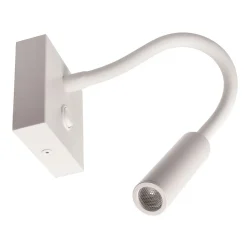 Deko-Light Brahe I LED-vegglampe, leselampe, hvit Hot