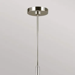 FEISS Brianna lysekrone, seks lyskilder, polert nikkel| Lysekroner