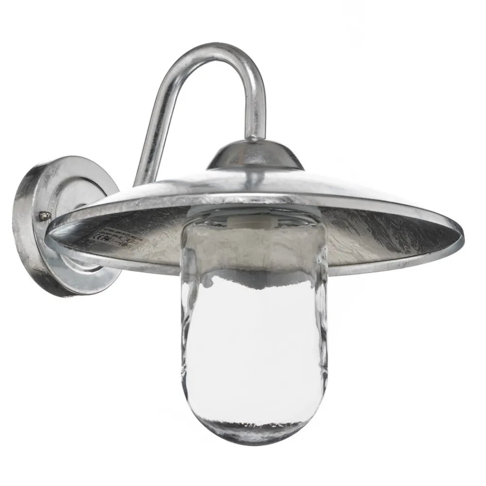 K.S. Verlichting Brig - Utendørs vegglampe laget av galvanisert stål Best