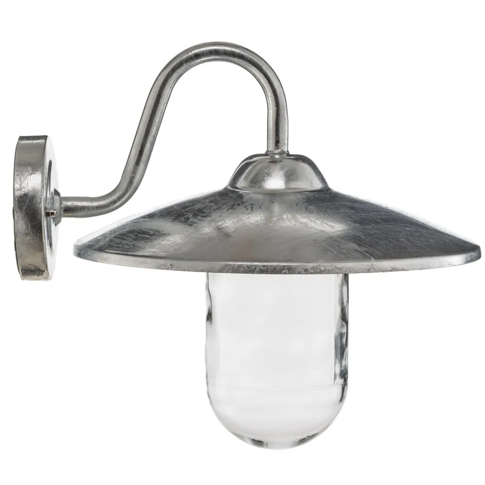 K.S. Verlichting Brig - Utendørs vegglampe laget av galvanisert stål Best