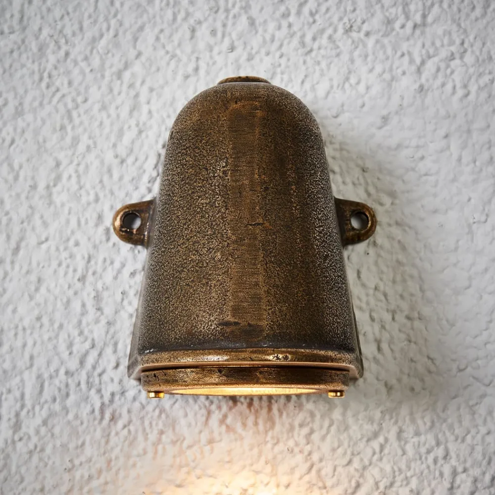 K.S. Verlichting Bronsefarget utendørs vegglampe Offshore| Vegglamper Utendørs