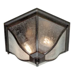 Elstead Bronsefarvet ute-taklampe New England Best