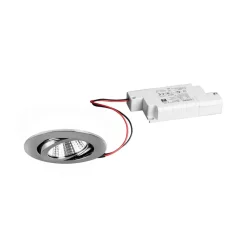 BRUMBERG BB03 innfelt RC driver kantet krom| Butikkbelysning|Downlights